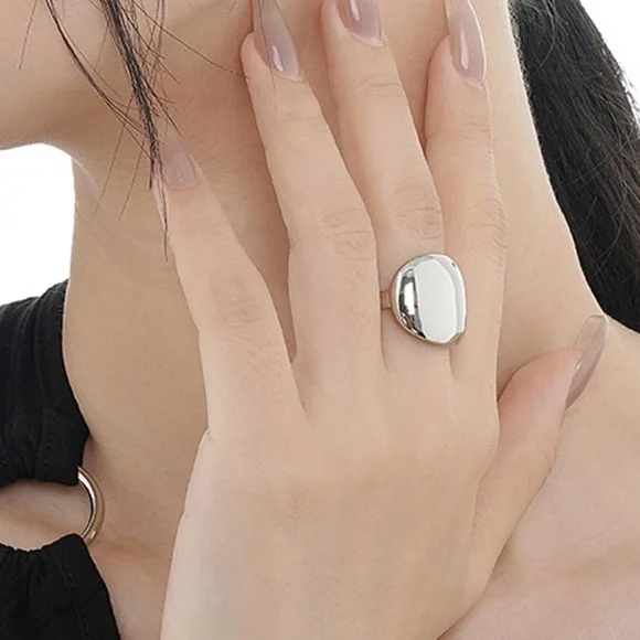 New Sterling Silver Adjustable 925 Ring - Picture 2 of 3